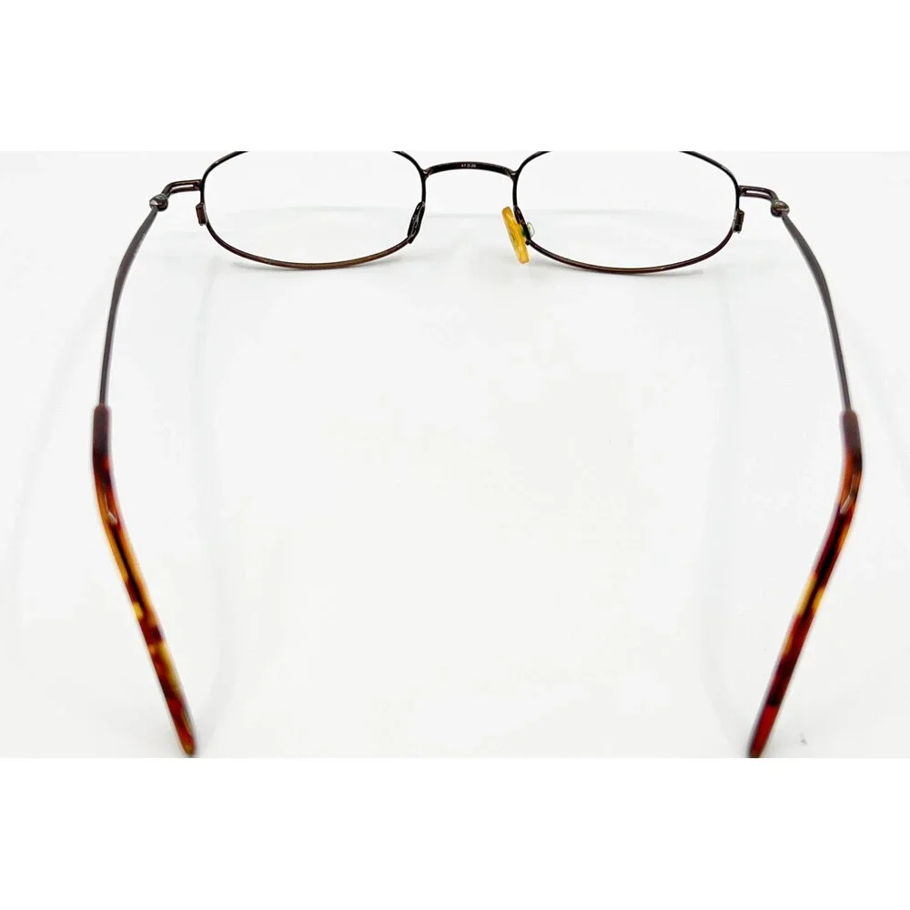 Tommy Hilfiger Eyeglasses Mens Brown Oval TH 200 229 145 47-20-145